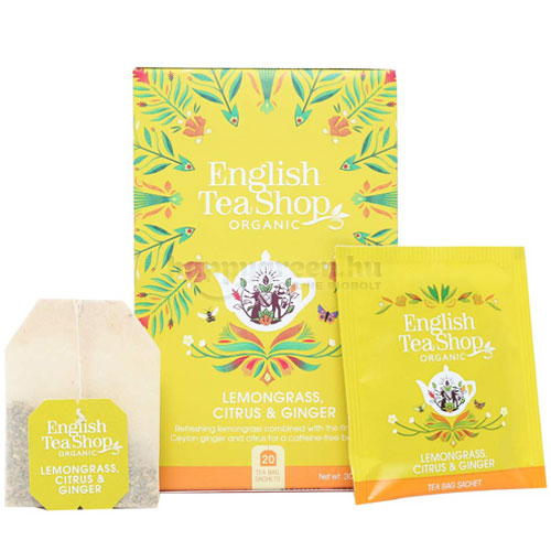 ETS 20 English Tea Shop Citromfű Tea Gyömbérrel és Citrusokkal