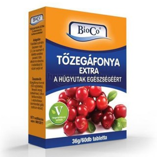 BioCo Tőzegáfonya Extra Tabletta, 60 db