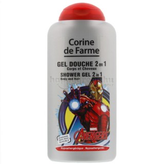 Corine de Farme Disney Avengers 2in1 Tusfürdő és Sampon, 250 ml