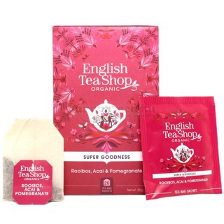 ETS 20 English Tea Shop Acai Bogyó és Gránátalma Szupergyümölcs Rooibos Tea