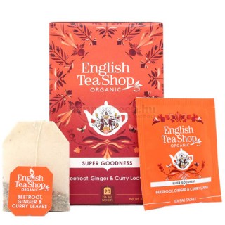 ETS 20 English Tea Shop Cékla, Gyömbér és Currylevél Super Veggie Tea