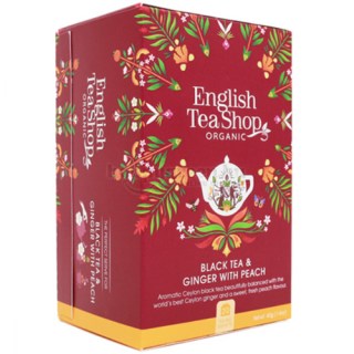 ETS 20 English Tea Shop Gyömbéres Barack Fekete Tea