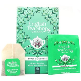 ETS 20 English Tea Shop Zöld Sencha, Fehér és Matcha Teakülönlegesség