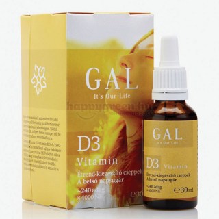 GAL D3-vitamin, 4000 NE x 240 adag
