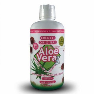 Alveola Aloe Vera Ital Áfonyával, Rostos, 1000 ml